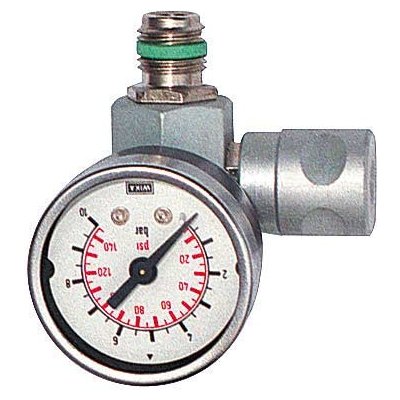 Aircraft Regulátor tlaku s manometrem 10 bar, 1/4" – Hledejceny.cz