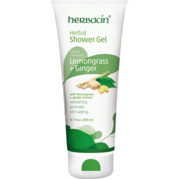 Herbacin Herbal sprchový gel lemongrass + ginger 200 ml