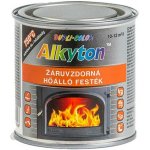 Alkyton žáruvzdorná barva 750°C 0,25L Černá – Hledejceny.cz