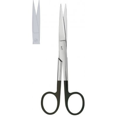 CM Instrumente Germany Nůžky chirurgické rovné hrotnaté SuperCut CM varianta: 18,5 cm – Zboží Mobilmania