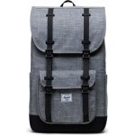 Herschel Little America New 2023 Raven Crosshatch 30 l – Hledejceny.cz