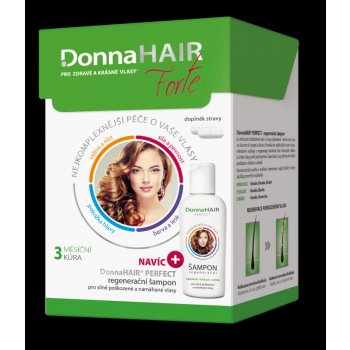 Donna Hair Forte 3 měsíční kúra 90 kapslí