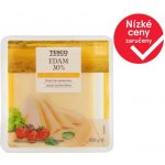 Tesco Edam 30% polotvrdý polotučný sýr plátky 100 g