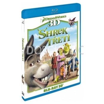 shrek třetí - 3d BD