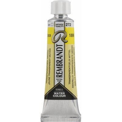 Rembrandt Akvarelová barva 10 ml Transparent Yellow Medium – Hledejceny.cz