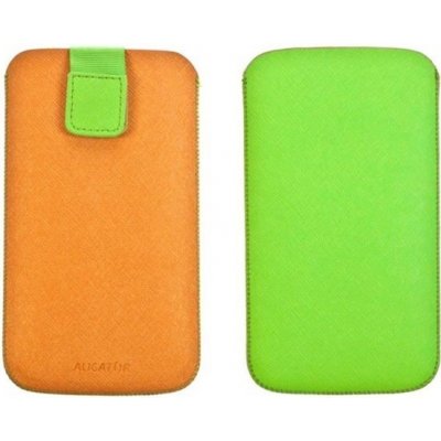 Pouzdro Aligator Fresh DUO Nokia Lumia 520/620 oranžové – Zboží Mobilmania