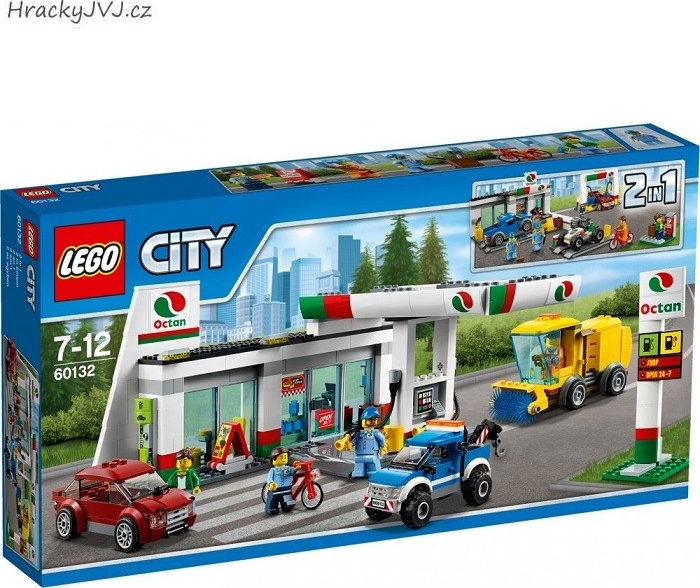 LEGO® City 60132 Benzínová stanice od 3 299 Kč - Heureka.cz