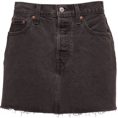 Levi's dámská džínová sukně Icon černá – Zboží Dáma