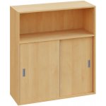 SPD 32/100 skříň s posuvnými dveřmi/nika, 1100x1000x400, javor horský – Zboží Dáma