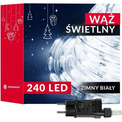 Světelný had Springos 201 - 300 LED – Hledejceny.cz