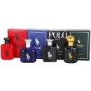 Ralph Lauren The World of Polo Fragrances Red + Blue + Black + Green EDT 4 x 15 ml dárková sada