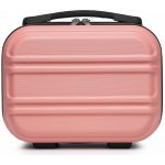KONO Toaletní pouzdro s horizontálním designem - ABS - nude - 9L K1871-1L – Zboží Mobilmania