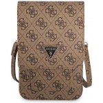 Pouzdro Guess PU 4G Triangle Logo Phone Bag hnědé – Zbozi.Blesk.cz