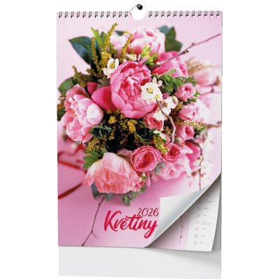 Nástěnný Baloušek Květiny 2026 – Zboží Dáma