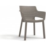 KETER EVA zahradní židle, 57,7 x 62,5 x 79 cm, cappuccino 17210109 – Hledejceny.cz