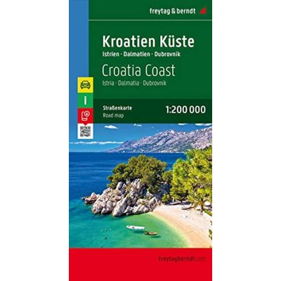 Automapa Chorvatsko pobřeží 1:200 000 – Hledejceny.cz
