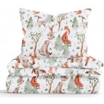 MKLuzkoviny.cz bavlna povlečení Renforcé do postýlky Ptáčci modré 100 x 135 cm 40 x 60 cm – Zbozi.Blesk.cz