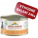 Almo Nature HFC Dog Kuřecí s mrkví a rýží 24 x 95 g – Hledejceny.cz
