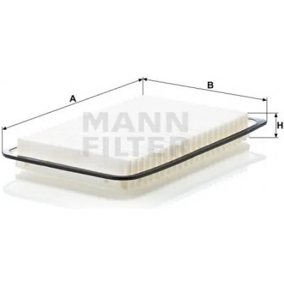 MANN FILTER Vzduchový filtr C 3220 – Hledejceny.cz