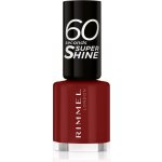 Rimmel London 60 Seconds Super Shine Nail Polish 320 Rapid Ruby 8 ml – Zboží Dáma