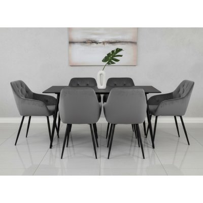 Noela Ceramon 140 + 6x židle Siena – Sleviste.cz