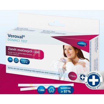 Veroval Domácí test pro zjištění zánětu močových cest 1 ks