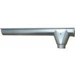 M.A.T. Okapový žlab koncový P+V 250 mm pozink – Sleviste.cz