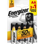 Energizer Alkaline Power AA 4ks 7638900302103 – Zbozi.Blesk.cz