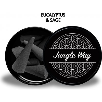 Jungle Way Eukalyptus & Šalvěj vonné františky 8 ks – Hledejceny.cz