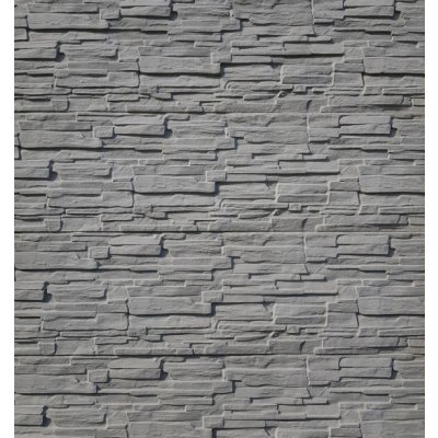 REMU Betonový plot - panel BŘIDLICA (50x200x4 cm) jednostr. přírodní – Zboží Mobilmania