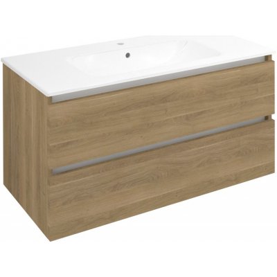Sapho EZARA umyvadlová skříňka 99,8x52x46cm, dub cuneo, EZ101-2525 – Zboží Mobilmania
