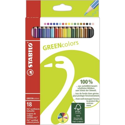 Stabilo Greencolors 6019/2-181 18 ks – Zboží Živě