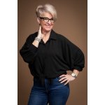 Oversize košile JENY bílá – Zboží Dáma