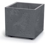 Prosperplast Květináč SIERRA SQUARE beton effect 38,5 cm šedý – Zboží Dáma