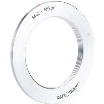 K&F Concept adaptér objektivu M42 na Nikon Z