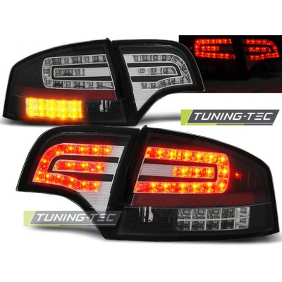 Zadní světla Audi A4 05-08 sedan - krystal/černé LED – Hledejceny.cz