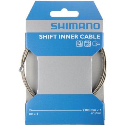 Shimano lanko řadící 1,2x2100mm nerezové + koncovka – Hledejceny.cz