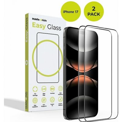 Mobile Origin EasyGlass iPhone 17 2 Pack FRL-EG-i17-2pk – Zboží Živě