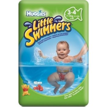Huggies Little Swimmers 3-4 jednorázové do vody 7-15 kg 12 ks od 210 Kč -  Heureka.cz