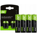 Green Cell AA 2600mAh 4ks GR01 – Zboží Živě