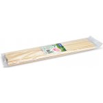 WIMEX Bambusové špejle na cukrovou vatu 4 x 4 mm, 40 cm 667741 – Zboží Dáma