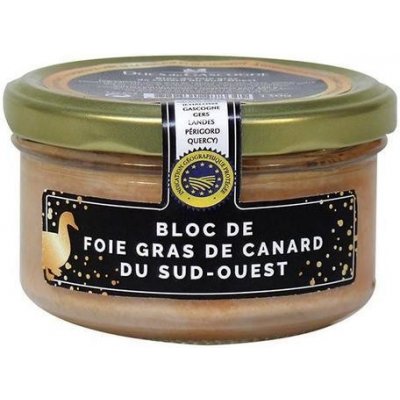 Ducs de Gascogne Kachní Foie Gras z Jihozápadu Francie v bloku sklo 130 g – Zboží Mobilmania