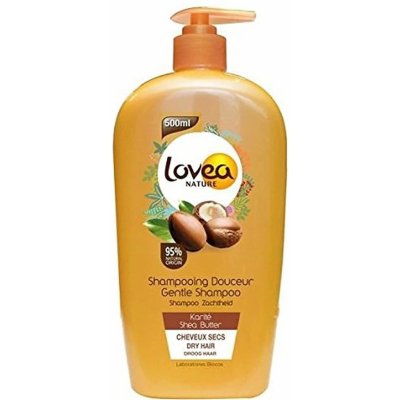 Lovea Nature Gentle shampoo karite, shea butter 500 ml šampon na suché vlasy