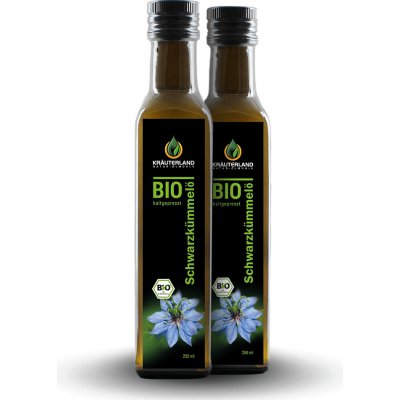 Kräuterland BIO olej z čiernej rasce 500 ml
