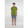 Pánské pyžamo Vamp 20692 pánské pyžamo krátké zelené