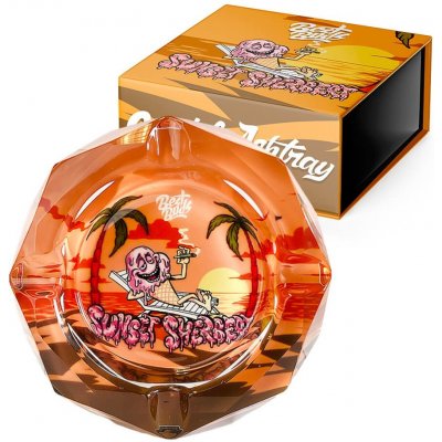 Best Buds Popelník z křišťálového skla Sunset Sherbert – Hledejceny.cz