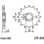JT Sprockets JTF 410-16 | Zboží Auto