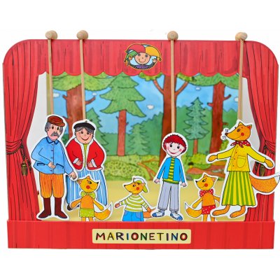 MARIONETINO Loutkové divadlo České pohádky 15 loutek – Hledejceny.cz