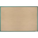 VMS Vision boardOK Textilní nástěnka se zeleným rámem 180 x 120 cm – Hledejceny.cz