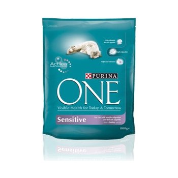 Purina ONE Sensitive krůtí 800 g